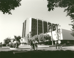 Photograph of Flora Dungan Humanities Building, University of Nevada, Las Vegas, circa 1970s-1980s