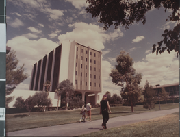 Photograph of Flora Dungan Humanities Building, University of Nevada, Las Vegas, circa 1970s-1980s