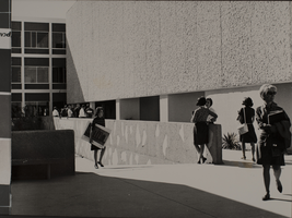 Photograph of John S. Wright Hall, Nevada Southern University, circa early 1960s