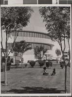 Photograph of James R. Dickinson Library, University of Nevada, Las Vegas, September 1972