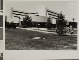 Photograph of Frank and Estella Beam Hall, University of Nevada, Las Vegas, 1984