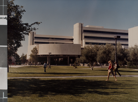 Photograph of Frank and Estella Beam Hall, University of Nevada, Las Vegas, 1983