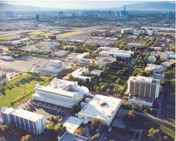 Photograph of University of Nevada, Las Vegas campus, July 10, 1997