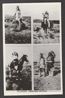 Photograph of Indian chiefs, circa 1880s