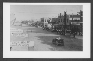 Photograph of Fremont Street, Las Vegas, Nevada, 1920