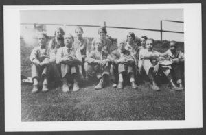 Photograph of Caliente Grade School, Caliente, Nevada, circa 1926