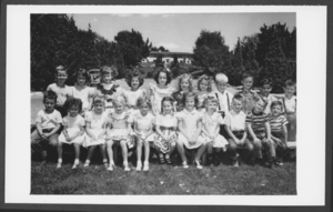 Photograph of Boulder City Elementary School class, Boulder City, Nevada, circa 1947-1950