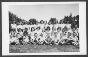 Photograph of Boulder City Elementary School class, Boulder City, Nevada, circa 1947-1950