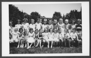 Photograph of Boulder City Elementary School class, Boulder City, Nevada, circa 1947-1950
