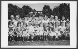 Photograph of Boulder City Elementary School class, Boulder City, Nevada, circa 1947-1950
