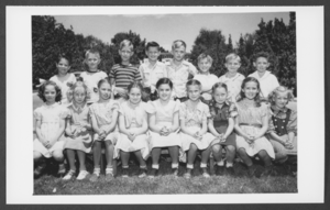 Photograph of Boulder City Elementary School class, Boulder City, Nevada, circa 1947-1950