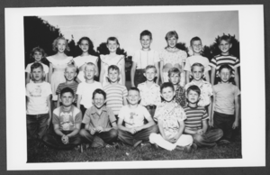 Photograph of Boulder City Elementary School class, Boulder City, Nevada, circa 1947-1950