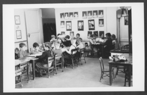 Photograph of Boulder City Elementary School class, Boulder City, Nevada, circa 1947-1950