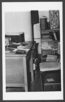 Photograph of P.E teacher's office, Boulder City, Nevada, January 17, 1947