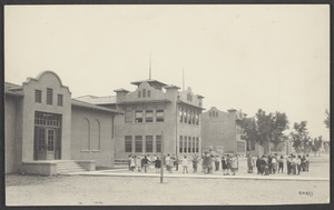 Photograph of Las Vegas Grammar School, circa 1920s