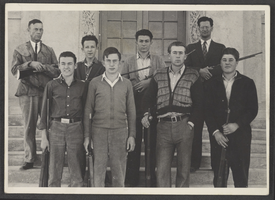 Photograph of Las Vegas High Schol Rifle Team, circa 1936
