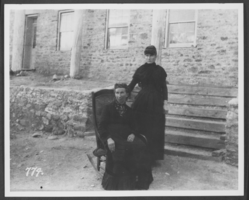 Photograph of Mrs. Bonelli, Rioville, Nevada, circa 1880-1890