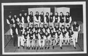 Photograph of school team, Boulder City, Nevada, 1955