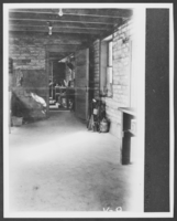 Photograph of gravel testing laboratory, Las Vegas, October 1929