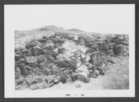 Photograph of petroglyphs, circa mid 1900s -late 1900s