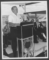 Photograph of Powell Commemorative Ceremony, Lake Powell, June 19, 1969