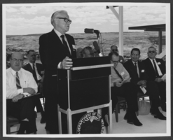 Photograph of Powell Commemorative Ceremony, Lake Powell, June 19, 1969