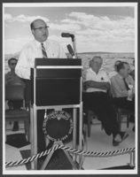 Photograph of Powell Commemorative Ceremony, Lake Powell, June 19, 1969