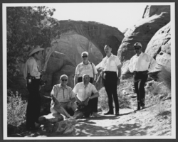 Photograph of Powell Commemorative Ceremony, Lake Powell, June 19, 1969