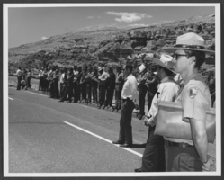 Photograph of Powell Commemorative Ceremony, Lake Powell, June 19, 1969