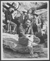 Photograph of Roy Rogers and others, Nevada, circa 1940s-1950s