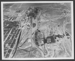 Aerial photograph of McGill, Nevada, circa early to mid 1900s