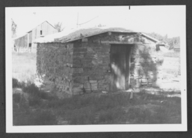 Photograph of the Quarried Rock Cellar, Panaca, Nevada, circa 1972