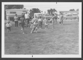 Photograph of children playing, Panaca, Nevada, circa 1950s-1970s