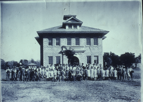 Photograph of Panaca Grammar School, Panaca, Nevada, circa 1916