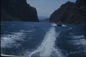 Slide of Black Canyon, circa early 1900s
