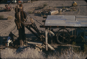 Slide of Murl Emery's mill, Eldorado Canyon, circa 1960s - 1970s