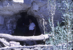 Slide of Le Roche qui pleu, Nevada, circa 1960s - 1983