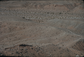 Slide of an old road, Virgin Valley, Nevada, circa 1960s - 1983