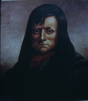 Slide of Indian chief Walkara, circa 1960s - 1983
