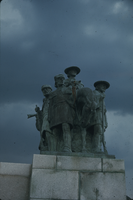 Slide of statue of Jedediah Smith, Nevada, circa 1960s - 1983