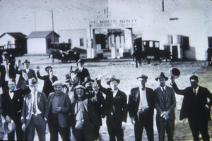 Slide of White Spot Cafe, Las Vegas, circa 1930s