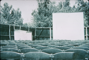 Slide of Airdome theatre, Las Vegas, 1915