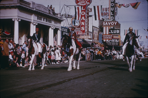 Slide of Helldorado Parade, Las Vegas, circa 1930s - 1940s