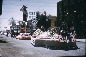 Slide of Helldorado Parade, Las Vegas, circa 1930s - 1940s