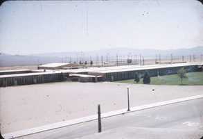 Slide of Boulder City High School, circa 1930s - 1940s