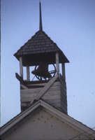 Slide of Bell and belfry, Panaca, circa 1960s - 1970s