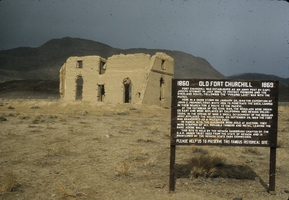 Slide of Fort Churchill, circa 1960s