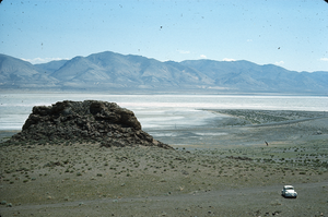 Slide of Winnemucca Lake, Nevada, circa 1960s