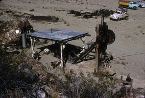 Slide of the old stamp mill, circa 1950s