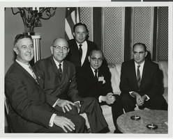 Photograph of the Pan American Association delegates, Las Vegas, November 5, 1962